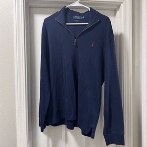 Polo by Ralph Lauren Blue Zip Up Sweater